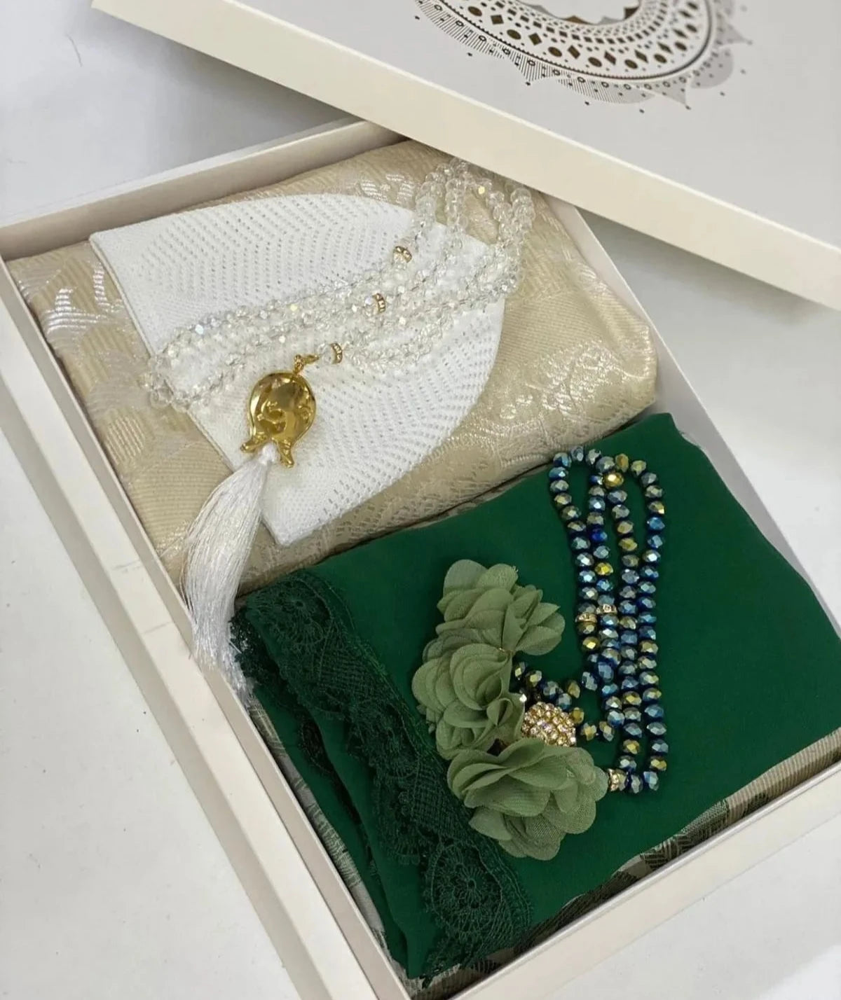 Damat Bohçası Gelin Bohçası Seccade Seti Nişan Bohçası Çeyizlik Set Seccade Takımı