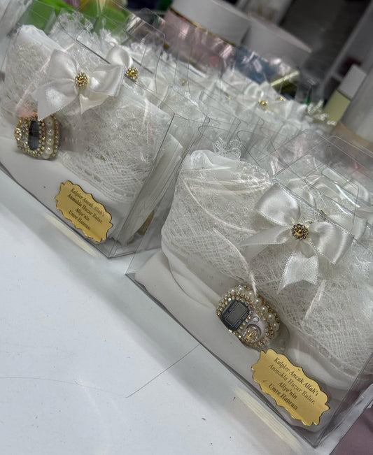 Namaz Örtüsü ve Zikirmatik Seti 10 Adet