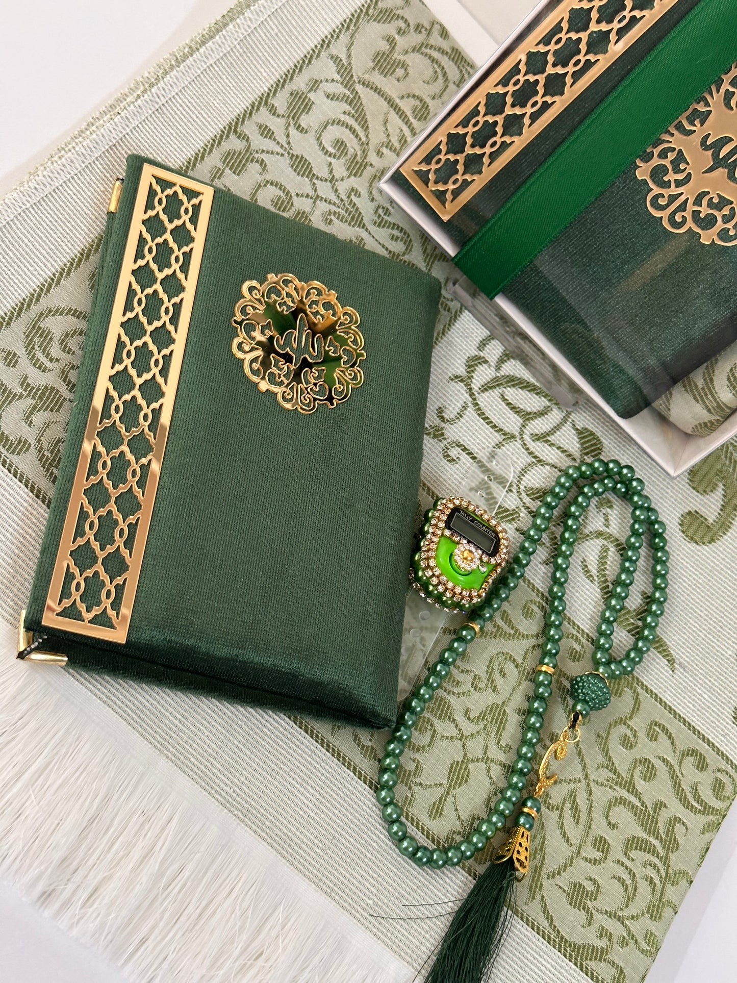 Hediyelik Seccade Seti Yasin İnci Tesbih