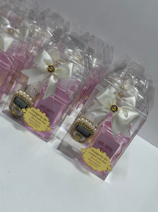 Zikirmatik Gül Suyu Seti Hediyelik 10 Adet