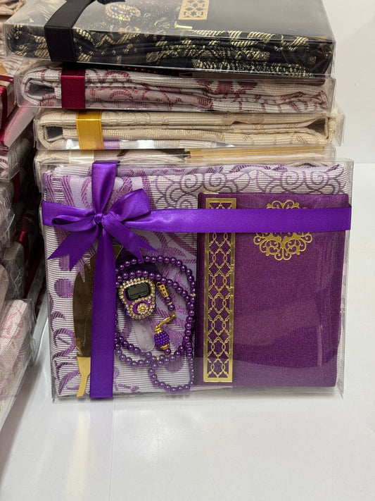 Hediyelik Seccade Takımı Çeyizlik Bohçalık Yasin Seti