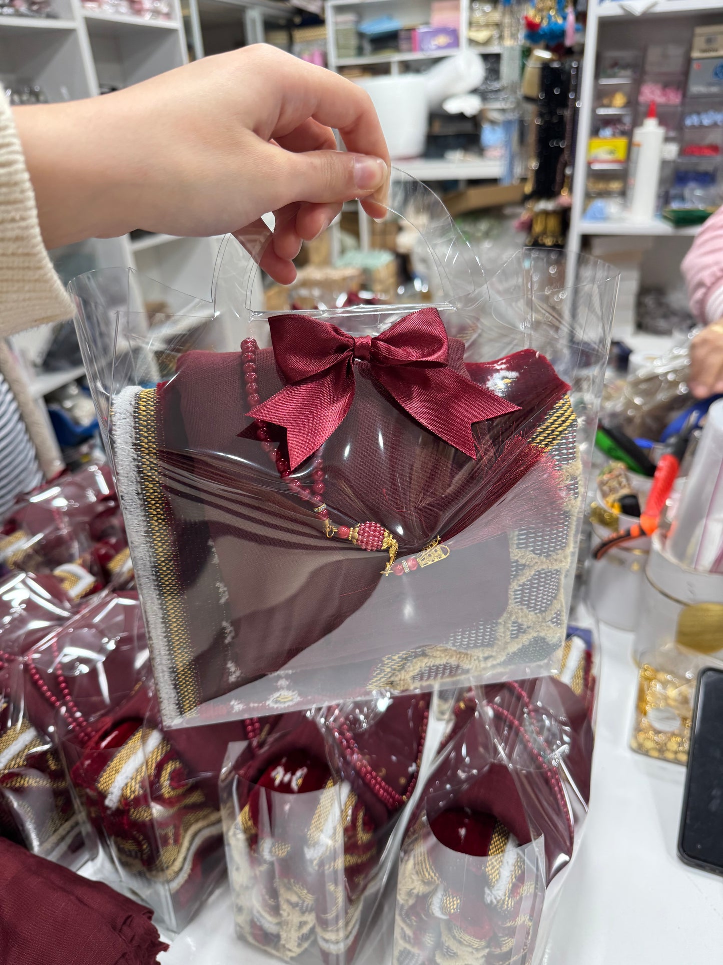 Kadife Seccade Takımı 10 Adet