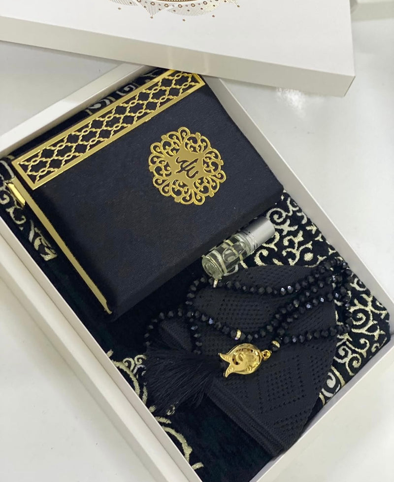 Damat Bohçası Kuranı Kerimli Set Damat Seccade Takımı