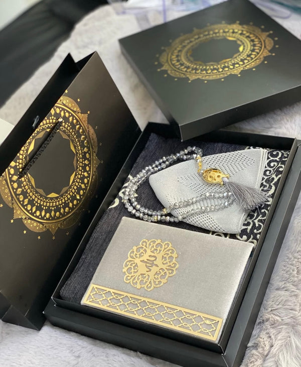 Damat Bohçası Kuranı Kerimli Set Damat Seccade Takımı