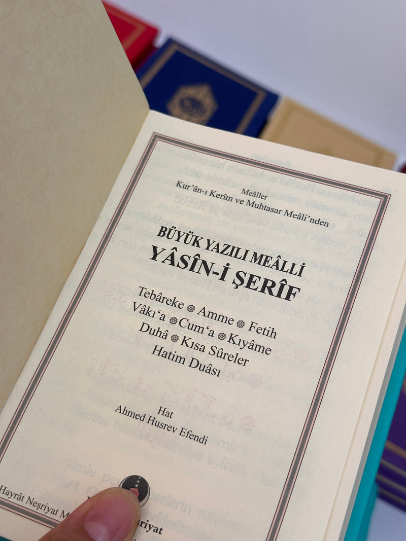Büyük Yazılı Termo Yasin 128 Sayfa 10 Adet