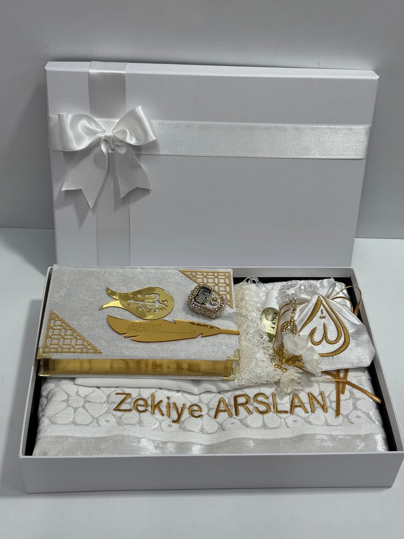 Lux Seccade Takımı İsme Özel Set Çeyizlik